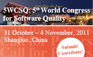 5th World Congress on Software Quality